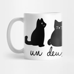 Un Deux Trois Cat Mug